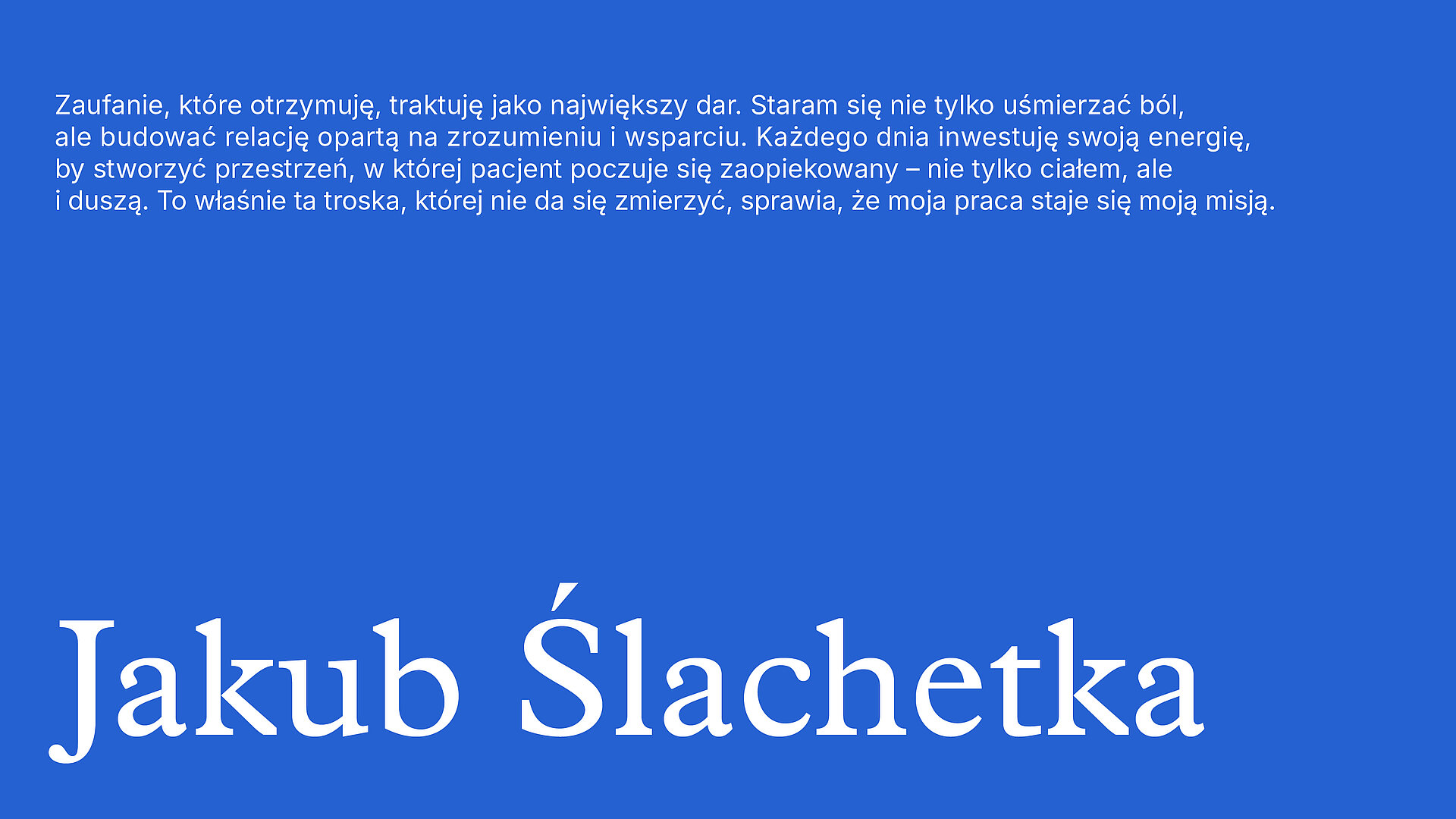 slachetka Fizjoterapeuta branding logo