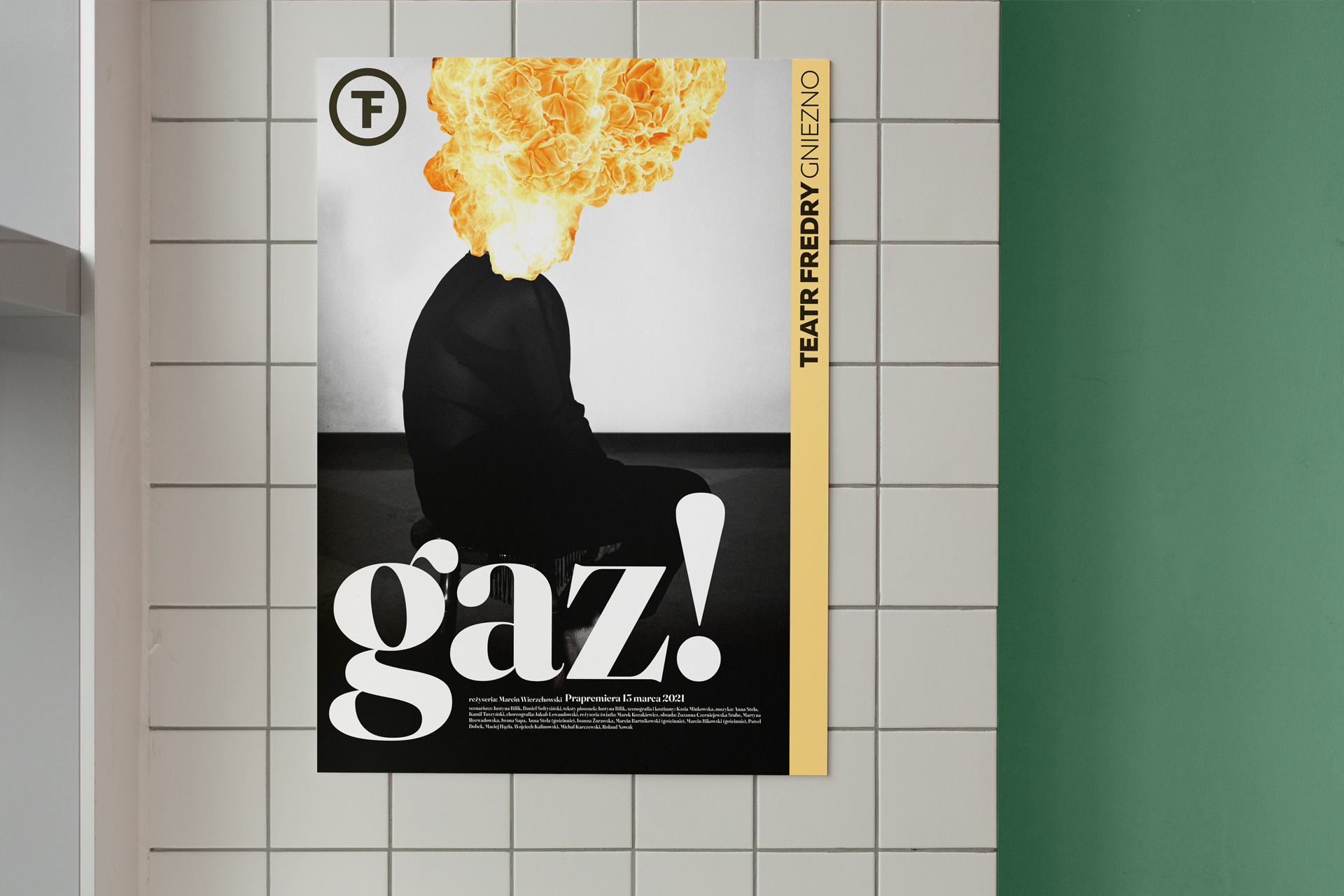 premiera teatralna branding grafika sztuka